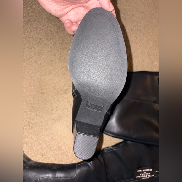 Black Heeled Boots - Picture 3 of 5